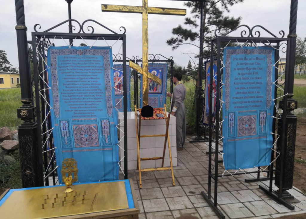 В Улан-Удэ для военнослужащих обустроили молитвенное место
