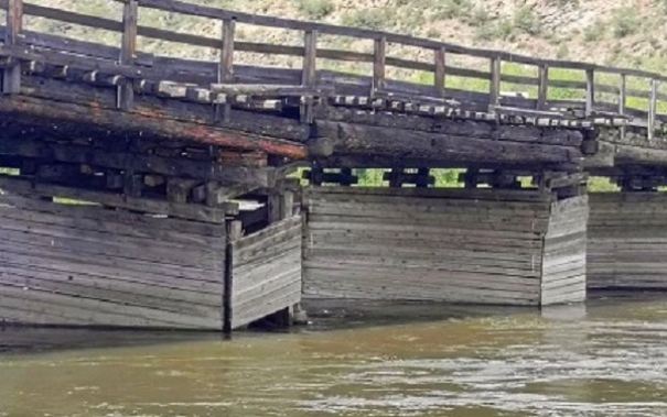 В районе Бурятии зреет недовольство из-за закрытия моста