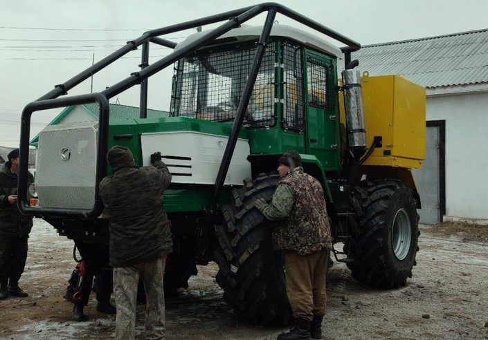 В Бурятию поступил ещё один трактор для защиты леса 