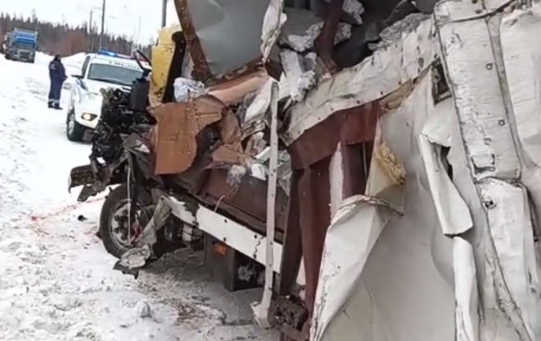 В Иркутской области в ДТП погиб водитель грузовика Isuzu
