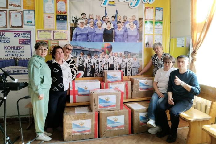 В Бурятии ветераны УФСИН собрали гуманитарную помощь для участников СВО 