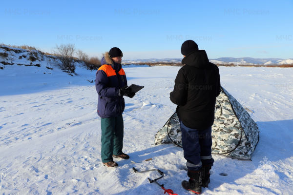 В Улан-Удэ любителям подводной рыбалки напомнили о безопасности 