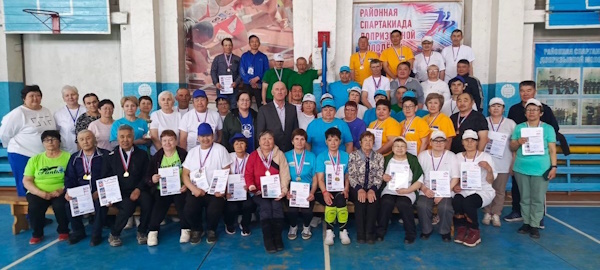Юбилейная спартакиада пенсионеров прошла в Баунтовском районе Бурятии
