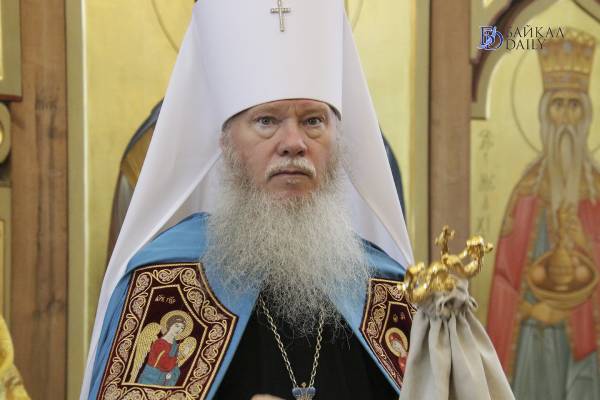 Новый Бурятский митрополит совершил первую службу в Улан-Удэ 