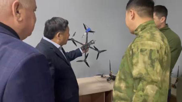 В Туве начали собирать дроны