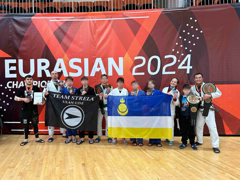 Спортсмены Бурятии выиграли 22 медали по джиу-джитсу