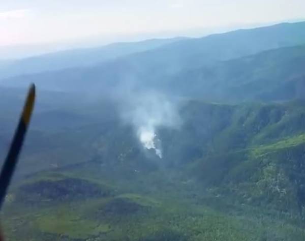В Бурятию перешёл лесной пожар из Забайкальского края 