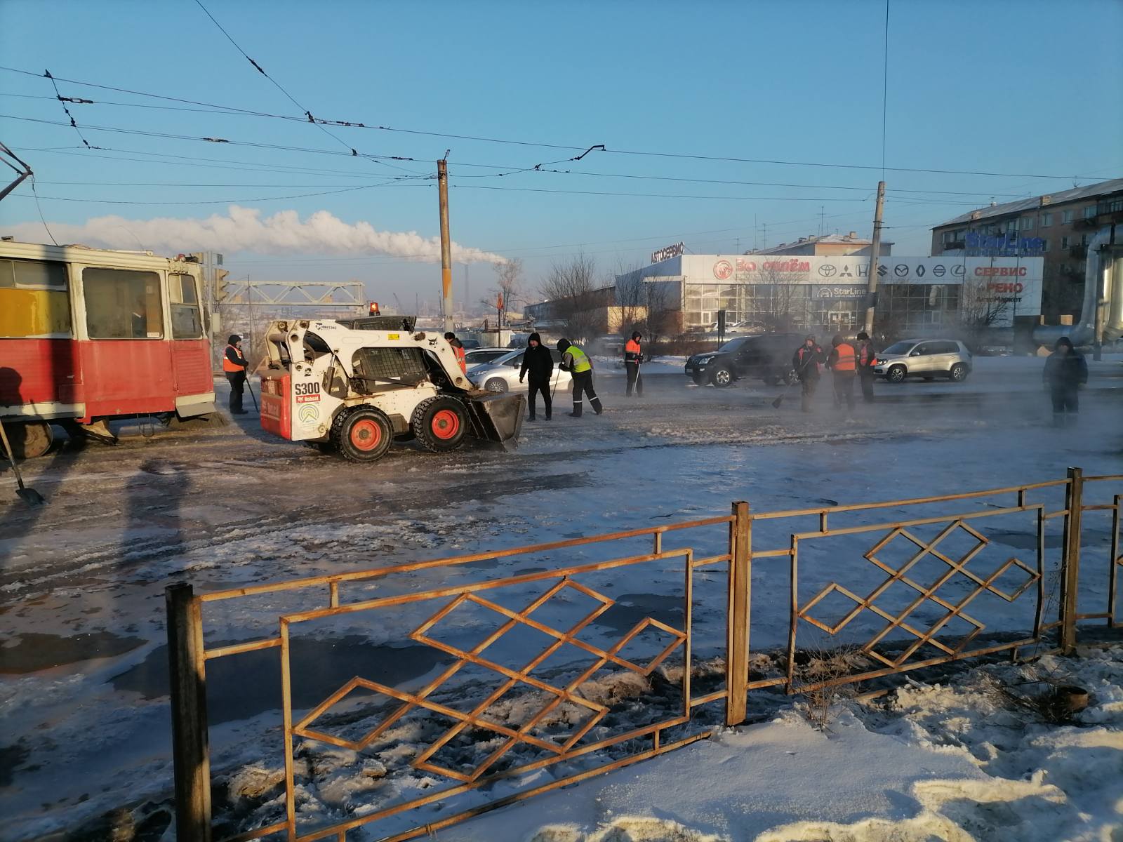 В Улан-Удэ затопило автомобильную дорогу | 05.01.2022 | Новости Улан-Удэ -  БезФормата