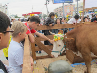 Боулинг Улан Удэ оранжевая корова